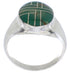 Turquoise Sterling Silver Southwest Jewelry Ring Size 8-3/4 WX42137